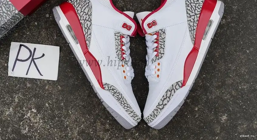 God Cardinal retro to air materials Pk ready 3 jordan ship Red retail 0527